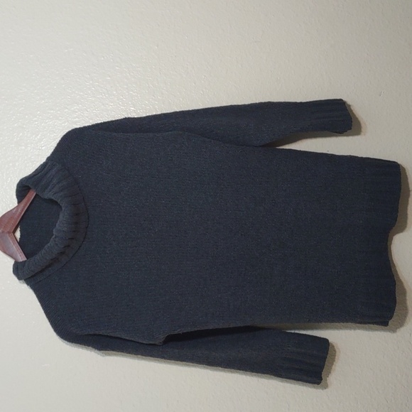 USED EDDIE BAUER Rest and Repeat Funnel Neck Sweater SIZE M COLOR GRAY GREEN - Picture 10 of 10